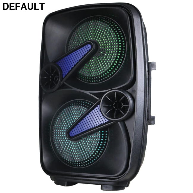 Supersonic IQ-7265DJBT- Blue 2 x 6.5-Inch Speaker with True Wireless Technology (Blue) Portable Bluetooth Speakers Audio
