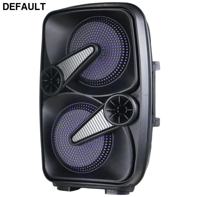 Supersonic IQ-7265DJBT- Grey 2 x 6.5-Inch Speaker with True Wireless Technology (Gray) Portable Bluetooth Speakers Audio