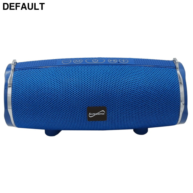 Supersonic Portable Bluetooth Wireless Speaker Blue Mini Speakers