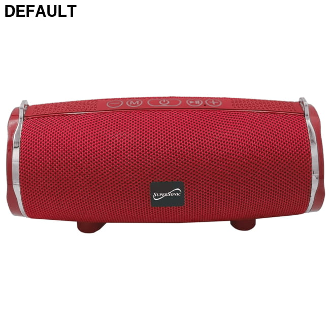 Supersonic Portable Bluetooth Wireless Speaker Red Mini Speakers