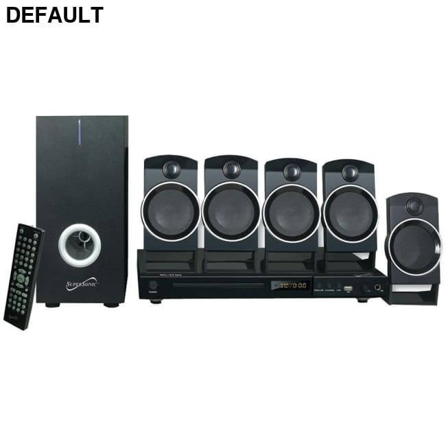 Supersonic SC-37HT 5.1-Channel DVD Home Theater System SSCSC37HT Systems Electronics