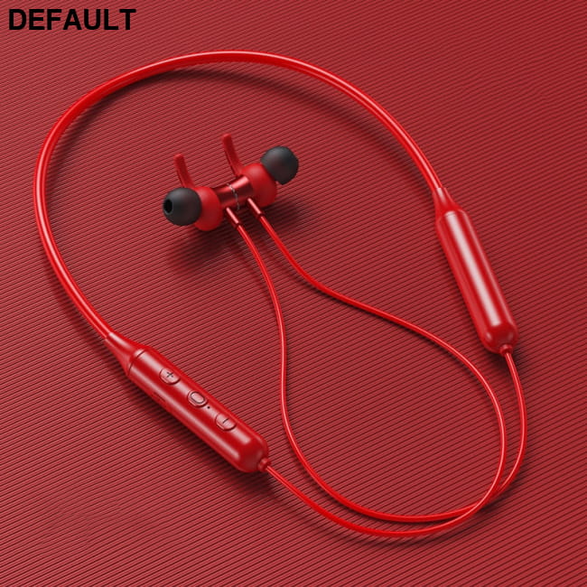 Swalle Bluetooth 5.0 Wireless Sports earphone Stereo Red Headset In-Ear Headphones
