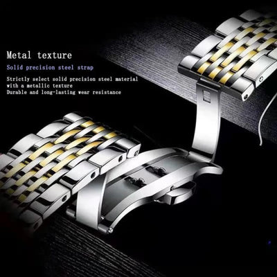 Swiss Waterproof Glow Double Calendar Men’s Watch Design Fashion Men Quartz Watches Best Selling Products