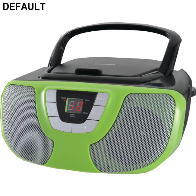 SYLVANIA(R) SRCD1025-TEAL Portable CD Radio Boom Box (Teal) Players Audio