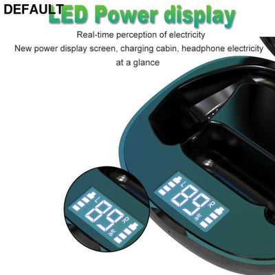 T11 Led Display Bluetooth Earphones TWS Wireless Sports headphones earburds Waterproof 8D Stereo Handsets with MIC