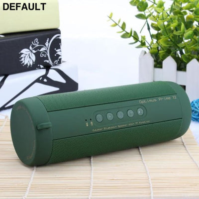 T2 Bluetooth Speaker Waterproof Portable Outdoor Wireless Mini Column Box Support TF card FM Stereo Hi-Fi Boxes Army