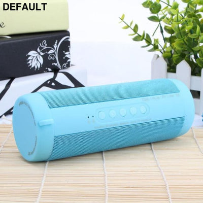 T2 Bluetooth Speaker Waterproof Portable Outdoor Wireless Mini Column Box Support TF card FM Stereo Hi-Fi Boxes Sky
