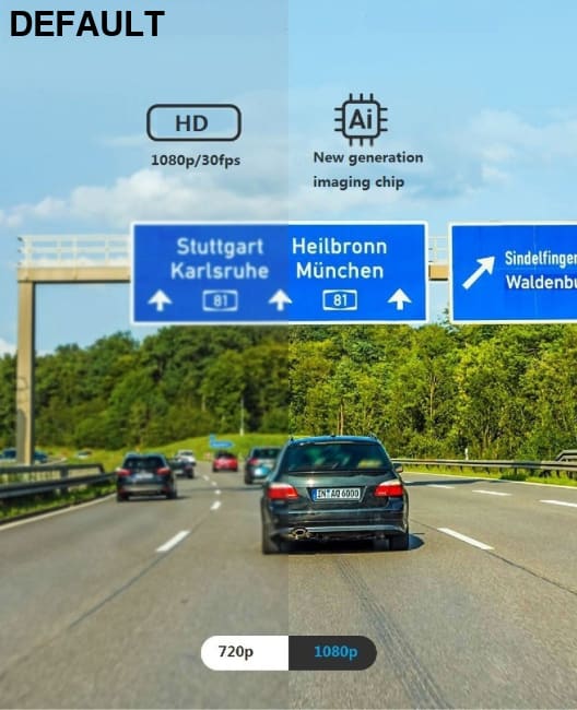 T701 Full 1080P Dash Cam DVR Camera Car Video Recorder Dashcam 140° Wide Angle Loop Recording Night Vision G-Sensor