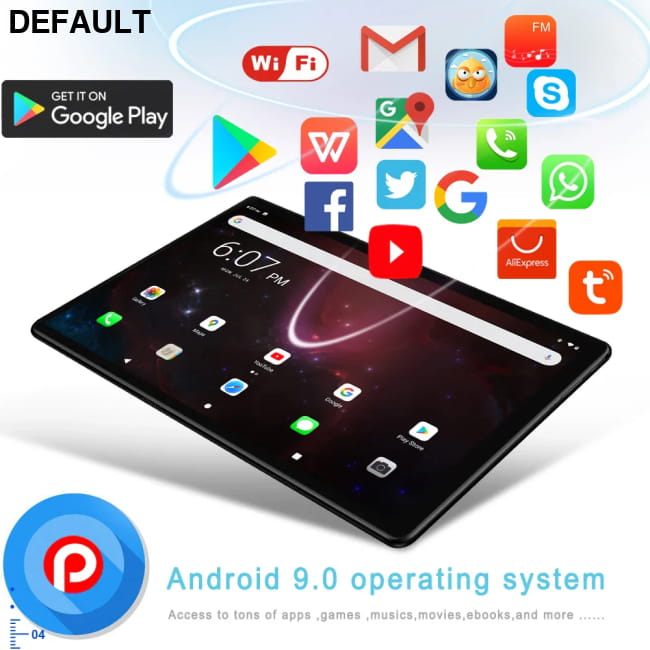 TABLET 10.1 Inch Android 11 6GB RAM 128GB ROM Tablets Computers