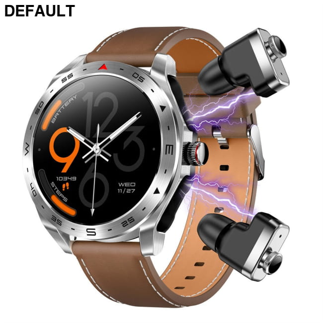 The New T95 Smart Watch With Earphones 1.52 Inch Ips 2 Brown leather Watches Best Selling Products