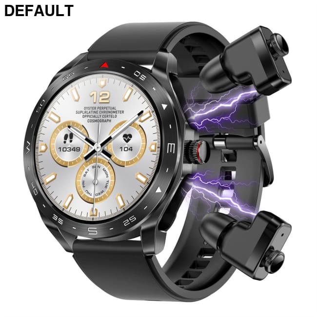 The New T95 Smart Watch With Earphones 1.52 Inch Ips 2 In 1Exercise Blood Pressure Oxygen Message Reminder Men Sport