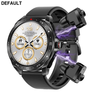 The New T95 Smart Watch With Earphones 1.52 Inch Ips 2 In 1Exercise Blood Pressure Oxygen Message Reminder Men Sport