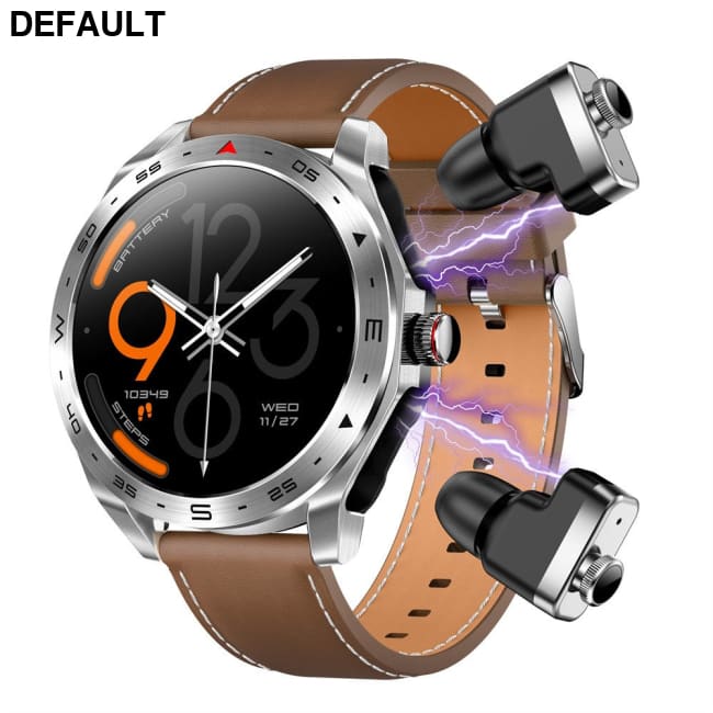 The New T95 Smart Watch With Earphones 1.52 Inch Ips 2 In 1Exercise Blood Pressure Oxygen Message Reminder Men Sport
