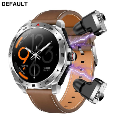 The New T95 Smart Watch With Earphones 1.52 Inch Ips 2 In 1Exercise Blood Pressure Oxygen Message Reminder Men Sport