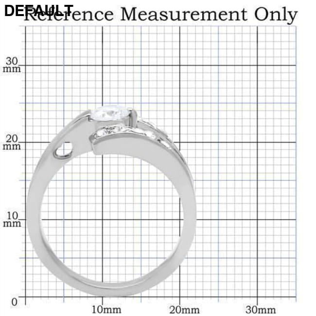 TK189 - High polished (no plating) Stainless Steel Ring Sterling Silver Rings - Best Selling Products