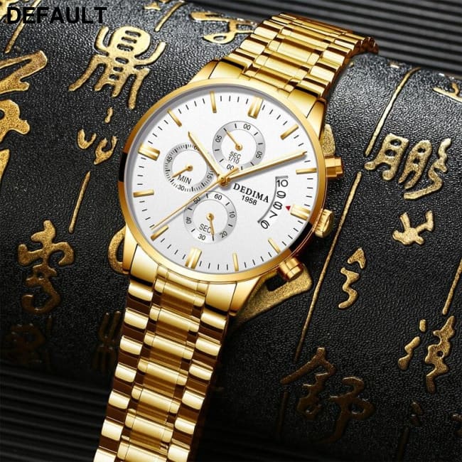 Top Brand Men’s Watch: DEDIMA Luxury Men Quartz Watches Best Selling Products