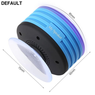 TOPROAD Waterproof Wireless Stereo Bluetooth Speaker Portable Shower Sounders LED Light Handsfree Mini Speakers