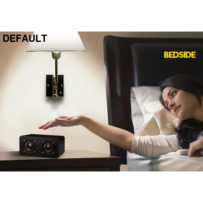 TOPROAD Wooden Wireless Bluetooth Speaker Portable HiFi Mini Speakers