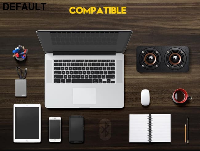 TOPROAD Wooden Wireless Bluetooth Speaker Portable HiFi Shock Bass Altavoz TF FM Radio Soundbar Mini Speakers