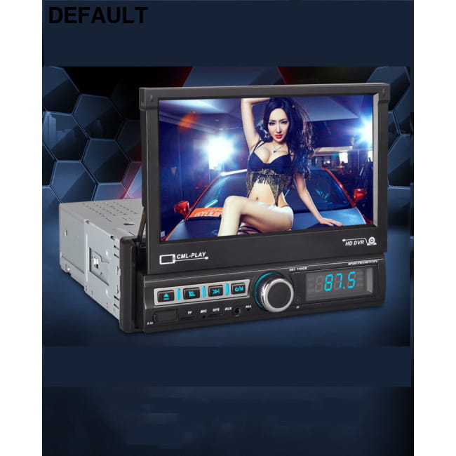 Touch Screen MP5 Player Bluetooth Hands Free MP3 Card U Black Car Audio Receiver AM/FM Radios