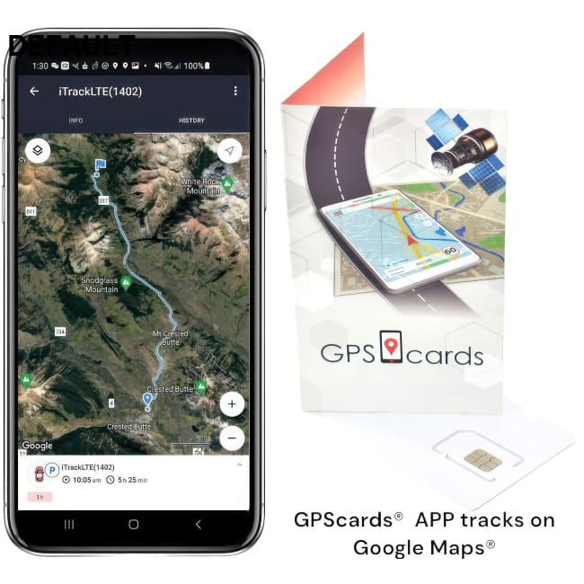 Tracking SIM Card for Agent Iridium GPS Car Asset Tracker Accessories Cards