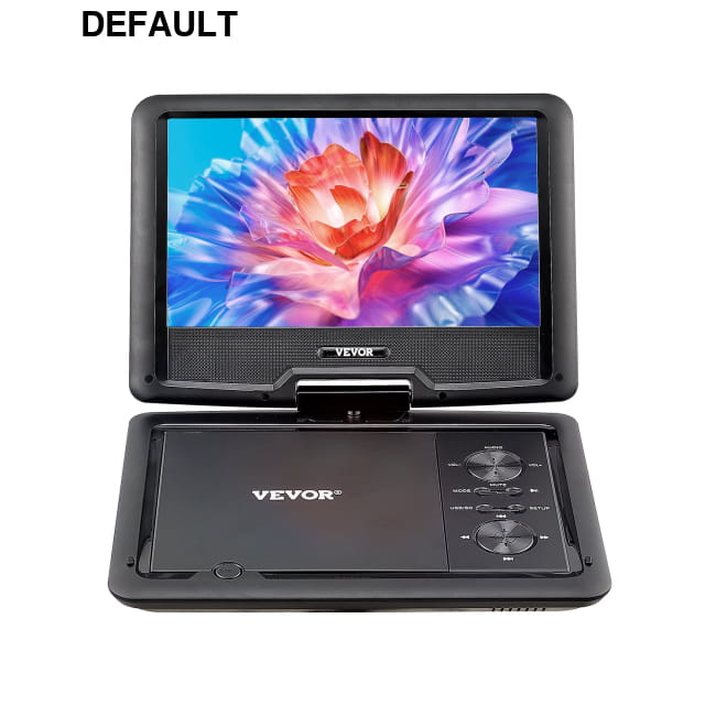 Tragbarer DVD-Player Mit Drehbarem HD-Bildschirm (256 Mm), Portable dvd Players, & Blu-ray