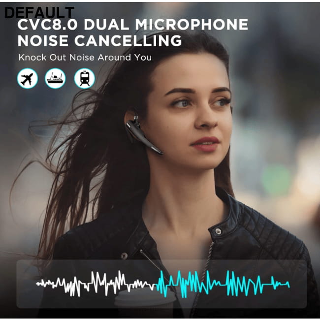 Trucker Wireless Headset Bluetooth 5.1 Earpiece Dual Mic Best Selling Products