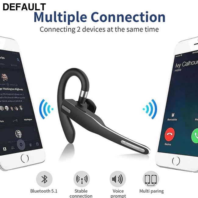 Trucker Wireless Headset Bluetooth 5.1 Earpiece Dual Mic Best Selling Products