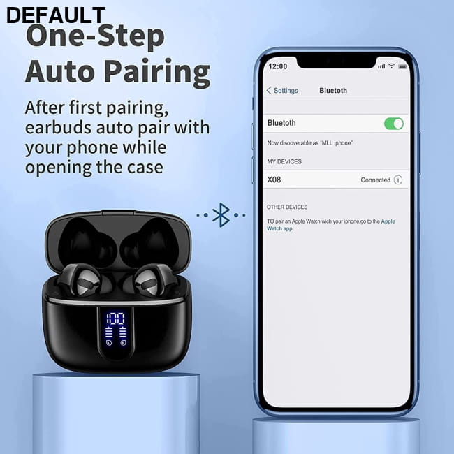 true wireless earbuds with power display Mini Bluetooth Earphones Electronics Accessories