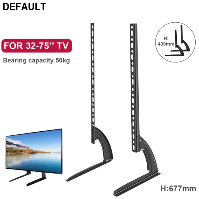 TV Bracket For 14-32 inch 32-75inch Universal Fixed Stand Holder Table Top Pedestal Legs Home Stands Best Selling