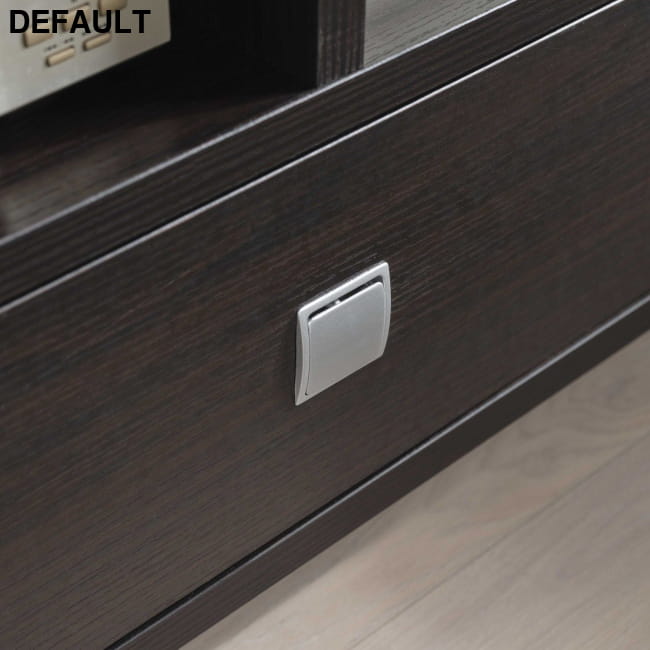 TV Stand Cabinet with curved legs one drawers on metal Home Stands Entertainment Centers &