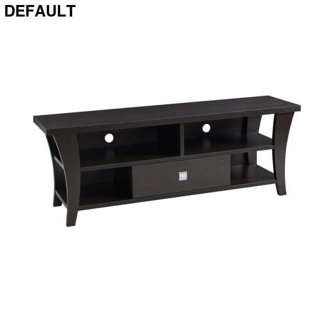 TV Stand Cabinet with curved legs one drawers on metal Home Stands Entertainment Centers &