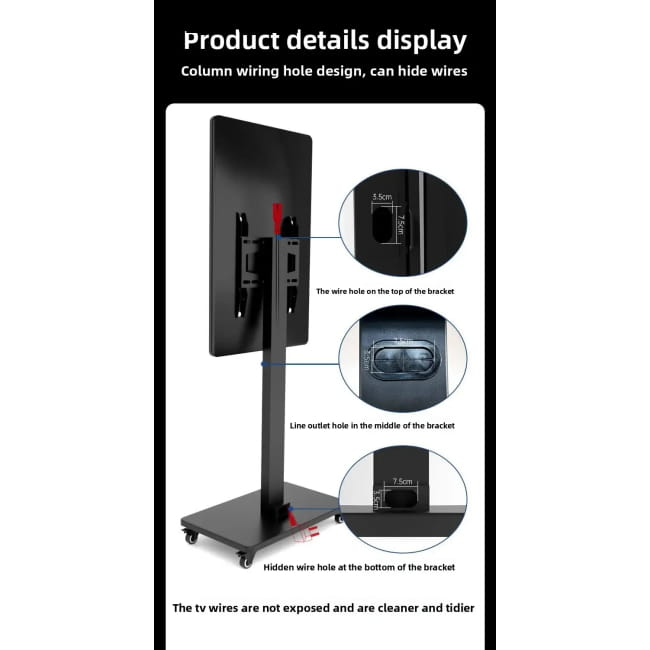 TV Stand Multi-size Optional Multi-style Sturdy Home Stands Entertainment Centers &