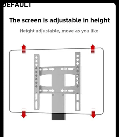 TV Stand Multi-size Optional Multi-style Sturdy Structure Movable Stainless Steel Swivel Screen Home Stands Best