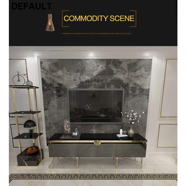 TV Table Small Sitting Room Ground Ark Of Stainless Steel Home Stands Entertainment Centers &
