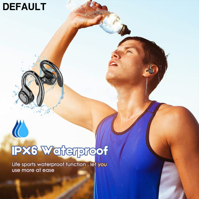 TWS True Wireless Bluetooth Headset 5.0 Digital Display Black Mini Earphones Electronics