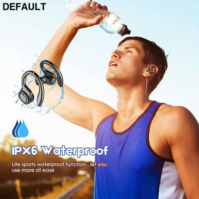 TWS True Wireless Bluetooth Headset 5.0 Digital Display Charging Bin Hanging Ear Sports VV2 Black Mini Earphones