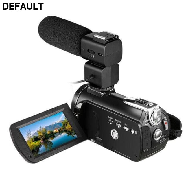 UHD WiFi Camcorder 1 add microphone / standard Digital Camcorders Best Selling Products Video Cameras
