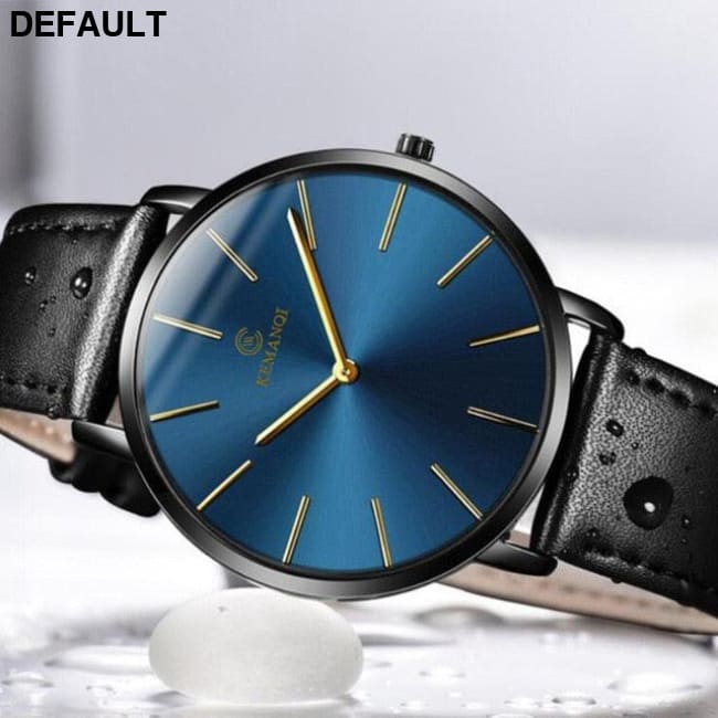 Ultra-thin Mens black 2 Men Quartz Watches Best Selling Products