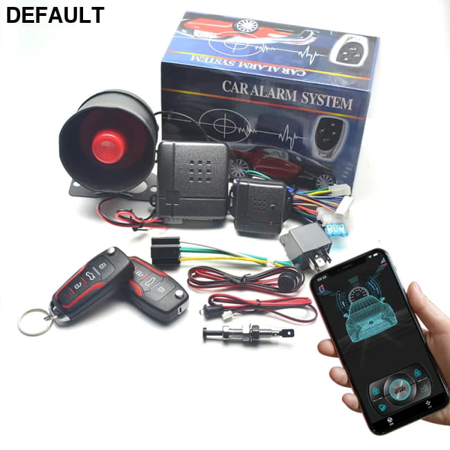 Universal 12V Car Alarm Security System Keyless Entry & Systems Vehicle Immobilizers