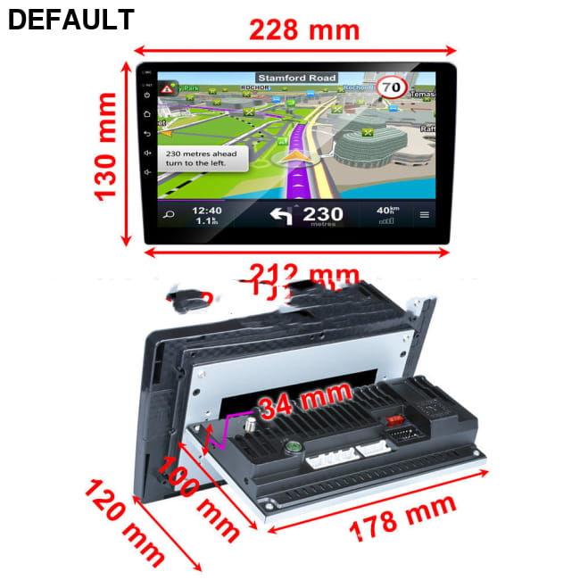 Universal Android MP5 HD Navigation Player Car DVD GPS Players Best Selling Products Motor Vehicle A/V & In-Dash Systems