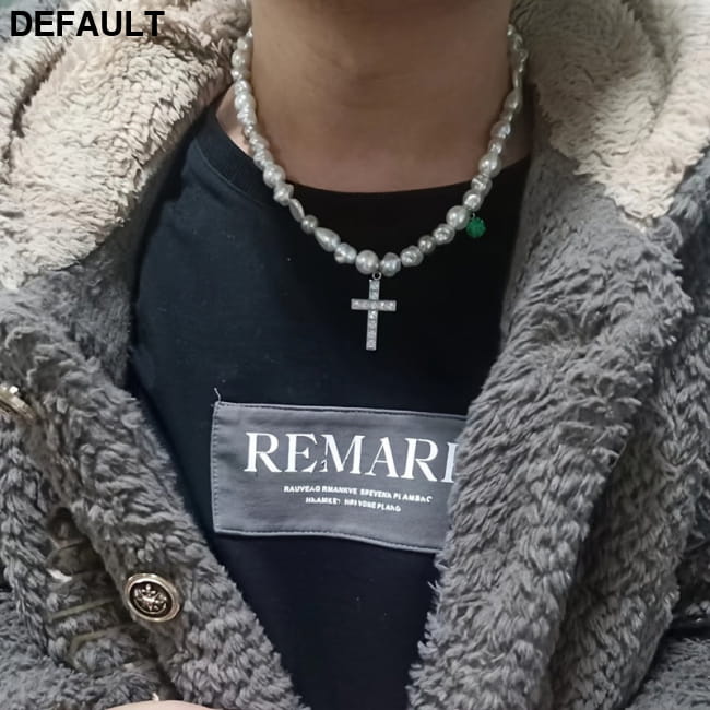 Upgrade Your Style with our Hip Hop Stainless Steel Faux / CN Men Necklaces Sterling Silver