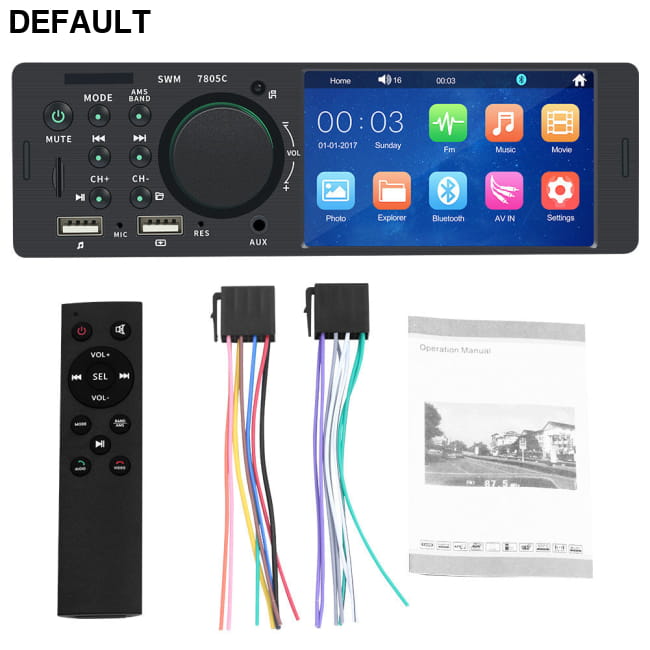 USB hands free reversing video card flash drive Picture Car Audio Receiver Motor Vehicle A/V Players & In-Dash Systems