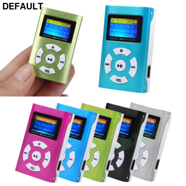 USB Mini MP3 Player LCD Screen Support 32GB Micro SD TF Card MP3/MP4/MP5 Players Electronics