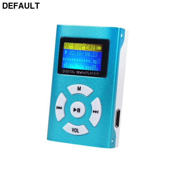 USB Mini MP3 Player LCD Screen Support 32GB Micro SD TF Card MP3/MP4/MP5 Players Electronics