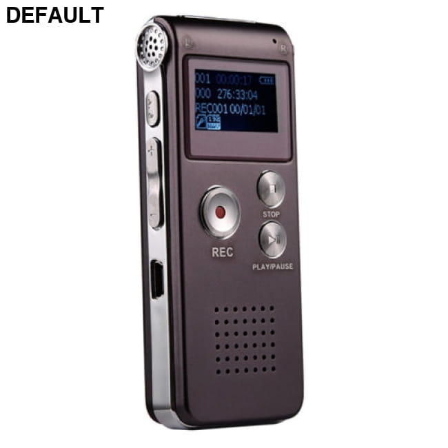 USB Voice Recorder Professional Dictaphone WAV MP3 Player 8GB / Purple Digital Recorders