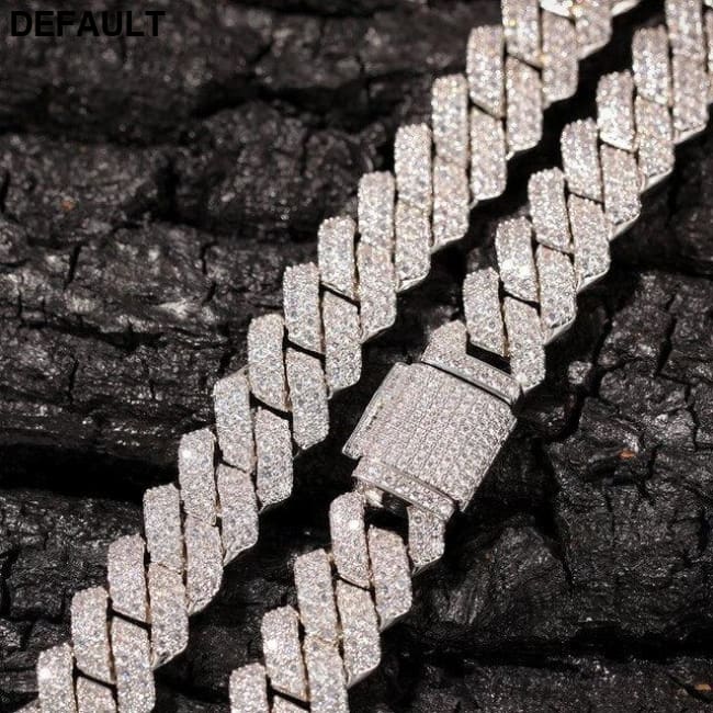 Uwin Prong 13mm Cuban Chain Micro Pave Cubic Zircon Mixed Luxury Bling Full Iced Out Charms Hiphop Jewelry Men