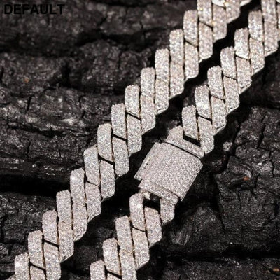 Uwin Prong 13mm Cuban Chain Micro Pave Cubic Zircon Mixed Luxury Bling Full Iced Out Charms Hiphop Jewelry Men
