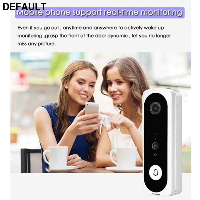 V20 Smart WiFi Video Doorbell Camera Visual Intercom with Chime Night Vision IP Door Bell Wireless Home Security