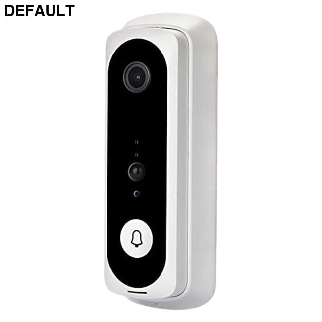 V20 Smart WiFi Video Doorbell Camera Visual Intercom with Chime Night Vision IP Door Bell Wireless Home Security White